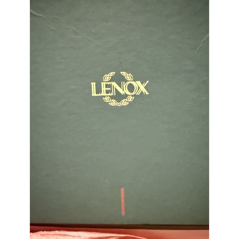 NIB Lenox Symphony 11" Scalloped Oval Centerpiece Serving Bowl 24K Gold Trim USA - Picture 3 of 9